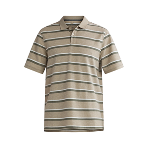 Camisetas Polo de Hombre de Talla Grande, Color Negro, Elegantes, a Rayas, de Manga Corta, Corte Ajustado, para la Temporada de Verano, de Proveedor BD - Product Image 4