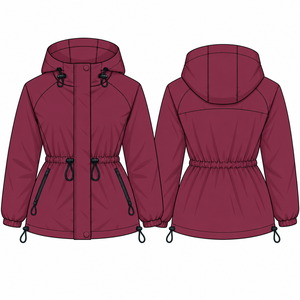 Chaqueta Cortavientos Casual de Moda, Chaquetas Impermeables para Mujer, Gran Venta - Product Image 2