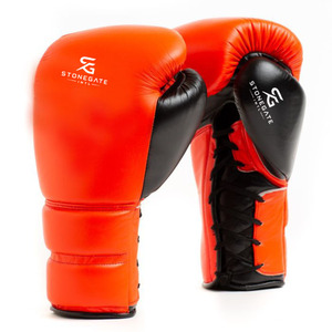 Real <b>Leather</b> Boxing <b>Gloves</b> Personalized Logo Comfortable Training <b>Gloves</b> with Adjustable Wrist Strap for Men <b>Women</b> 2026 - Product Image 1