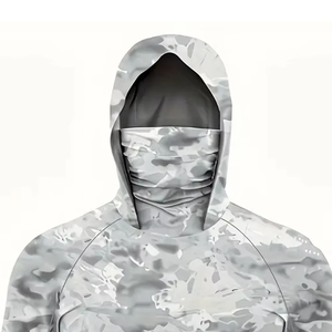 Original Design Sublimation Fishing Clothing Long Sleeve Hoodies <b>for</b> Fishing Climbing Hunting Quick Dry Fishing Hoodies OEM - Product Image 2