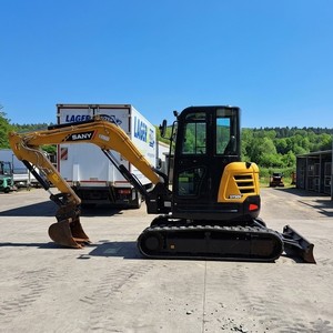 Offre Spéciale – Mini-Excavatrice d'Occasion SY50U de 5 Tonnes Prête à l'Exportation avec Lignes de Marteaux et Cabine – Excavatrice d'Occasion - Product Image 5