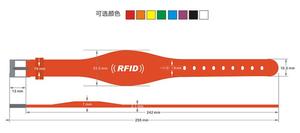 Bracelet <span class=keywords><strong>de</strong></span> contrôle d'accès en silicone RFID 1K classique, paiement sans argent liquide, personnalisable (LOGO/Couleur/Codes QR) - <span class=keywords><strong>Prix</strong></span> usine - Product Image 6