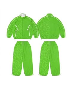Muestra Disponible: Conjunto de Chándal Impermeable con Capucha y Estampado para Invierno - Malla Transpirable - Cintura Elástica - Fabricante B2B - Product Image 2