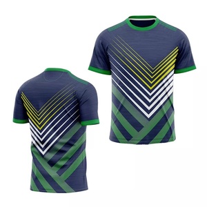 High Quality Printed GAA Jersey New Design Crew Neck T-Shirt Hurling for Football Set of Styles 100% Polyester - Product Image 4