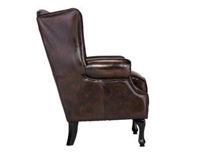 Sillón de Cuero Marrón de Lujo con Sofá Esquinero en Forma de L Acolchado, Inflable y Ajustable para Sala de Estar Moderna - Product Image 5