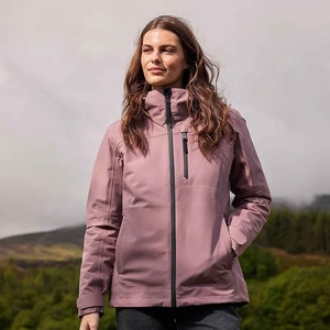 Women's Waterproof Windproof Winter <b>Jacket</b> <b>Hooded</b> Zip Up Coat Thick Solid Color Outdoor Outerwear Womens <b>Rain</b> <b>Jacket</b> - Product Image 3