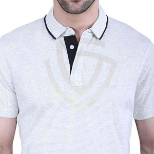 เสื้อโปโลและกางเกงขาสั้นออกกำลังกายผู้ชายแบบสลิมฟิตผ้าฝ้ายสั่งทำ OEM ขายส่งชุดเสื้อโปโลผู้ชาย - Product Image 4