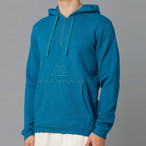 เสื้อฮู้ดซิปครึ่งตัวแบบสั่งทำพิเศษสำหรับผู้ชาย ปี 2026 ผลิตภัณฑ์ฤดูหนาว เสื้อฮู้ดซิปครึ่งตัวสำหรับผู้ชาย ราคาถูก เสื้อฮู้ดอุ่นๆสำหรับฤดูหนาว - Product Image 3