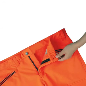 Pantalones de Seguridad de Alta Visibilidad OEM con Seis Bolsillos, Ropa de Trabajo Industrial Reflectante para Hombre, Marca Privada, Ingeniero - Product Image 4