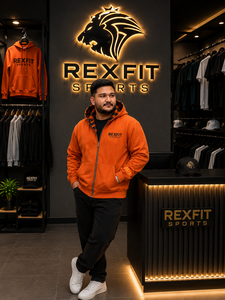 เสื้อฮู้ดซิปเต็มตัวแบบหนาพิเศษสำหรับผู้ชาย ผ้าฟลีซ สตรีทแวร์ แจ็คเก็ตมีฮู้ด ปักโลโก้ รับผลิตเสื้อผ้า OEM แบรนด์ส่วนตัว - Product Image 4