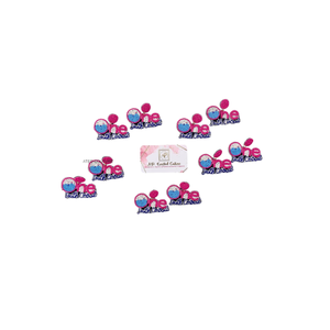 Pendientes hechos a mano con forma personalizada, con pedrería y cuentas de vidrio, estilo moderno para escuelas y universidades, con intrincado trabajo de cuentas. - Product Image 3