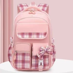 Sac à dos étudiant Bagnex tendance et imperméable pour ordinateur portable, 20 pouces, grande capacité, en nylon, avec poignée souple et bandoulière arquée antivol - Product Image 4