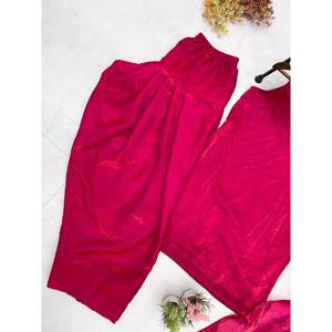 Designer Women's Party Wear Top-Bottom with Ana Dupatta Elegant <b>Set</b> - Product Image 6
