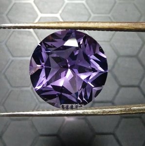 Natural Purple Amethyst Gemstone Round Star Cut High Quality Loose Stone For Jewelry Making Ring Pendant Collection - Product Image 3