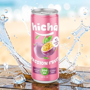 Bebida Refrescante con Sabor Natural, Baja en Azúcar, con Gas, de Fruta de la Pasión, para Hidratación Diaria y Distribución Minorista - Product Image 3