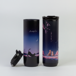 Botella Portátil de 24 oz, Termo Ligero de Titanio SUS 316 con Revestimiento Cerámico, Vaso Minimalista Delgado de Acero Inoxidable, 6 Horas de Duración - Product Image 1