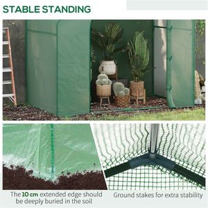 Mini Walk-In Garden Greenhouse for Outdoor Use - Product Image 6