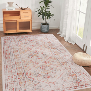 Set di Tappeti MAVAL Beige 5x8 Lavabili, Dimensioni 5 X 8 - Product Image 1