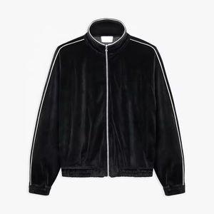 Conjunto Deportivo de Terciopelo con Logotipo Personalizado de Última Moda para Hombre, Talla Grande, 2 Piezas - Product Image 3