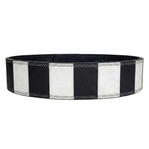 Cinturón de Cuero para Gimnasio de 13 mm, Cinturón de Soporte Lumbar para Entrenamiento, Cinturones de Alta Resistencia, Cinturón de Entrenamiento Unisex - Product Image 4