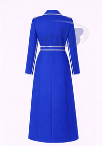 Manteau en laine de haute qualité pour femmes Zeta Phi Beta ZPB Sorority, trench-coat ceinturé, manteau long en laine, pour les membres de la sororité ZPB - Product Image 2