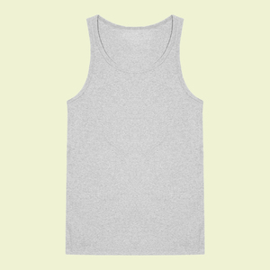Débardeurs sans couture en coton mélangé spandex tricoté de haute qualité pour hommes Fournisseur de vêtements personnalisé OEM à bas quantité minimale de commande de BD - Product Image 1