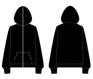 Custom Printed Hoodie Wholesale Heavyweight Cotton Blend Fleece Pullover Unisex Streetwear Logo Embroidery Bulk - Product Image 3