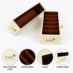 Eco-friendly <b>Biodegradable</b> Colorful Unique Custom Logo Specialty Paper <b>Packaging</b> Box for Chocolate Drawer Slide Box - Product Image 5