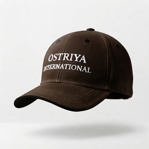 Nueva Llegada, Gorra de Béisbol de 5 Paneles con Logotipo Personalizable, Visera Curva, Ajustable, Transpirable, 100% Algodón, Colores Sólidos, Bordado 3D - Product Image 2