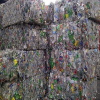 Acheter des Déchets de Bouteilles PET Recyclées de Qualité Médicale / Déchets de Bouteilles PET / Déchets Plastiques en Balles - Grade de Moulage par Soufflage Multicolore