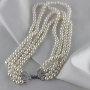 Colliers de perles de haute qualité à quatre rangs pour les mariages et les spectacles sur scène, accessoires Hanfu - Product Image 3