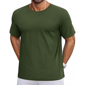 Camiseta deportiva de poliéster de secado rápido y corte ajustado para hombre, personalizada con estampado, para correr, gimnasio y deporte, subida por Dress Sports. - Product Image 1