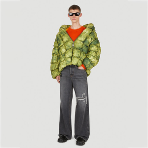 Veste matelassée pour homme de haute qualité, personnalisée, couleur unie, à capuche, pour l'hiver, usage extérieur, best-seller - Product Image 2