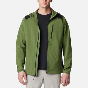 Vêtements d'extérieur, veste softshell à capuche pour homme, décontractée, automne, imperméable, respirante, usage quotidien, activités courantes - Product Image 2