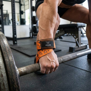 Wolson Industry Neoprene Breathable <b>Weight</b> Lifting Training Straps for Gym Fitness Strong Wrist Support for Deadlift <b>Barbell</b> - Product Image 5