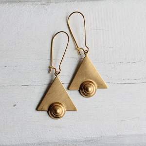 Bijoux de mode en cuivre et laiton durables de luxe, écologiques et fabriqués à la main, modèle 1, pour accessoires de mode en cristal - Product Image 5