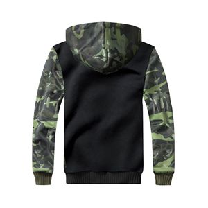 เสื้อฮู้ดผู้หญิงแบบสวมหัว น้ำหนักเบา สไตล์ลำลอง สำหรับฤดูหนาว บุขนเฟลซเชอร์ปา อุ่นสบาย สีดำ - Product Image 4