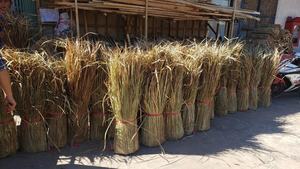 Lame de palmier en plein air, parapluie extérieur, chasse Tiki Bar, ventre en acier, vente en gros - Product Image 5