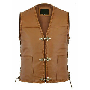 Chaleco de Cuero de Alta Calidad, Antiarrugas, Estampado, Invierno, Personalizable, para Motocross, Transpirable, Sin Mangas - Product Image 5
