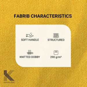 Fabricant en gros Kohinoor Mills Limited Tissu Dobby tricoté 290 g/m² Viscose/Polyester Respirant Antistatique Extensible - Product Image 3