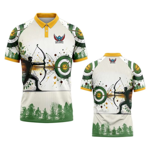 Brand New 2026 Men's Breathable Waterproof Winter Comfortable Polyester Archery <b>Bowling</b> Athletic fit Gaming Jersey - Product Image 1