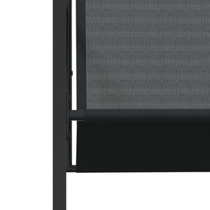 Conjunto de Comedor para Jardín en Negro - Product Image 6