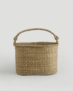 Oval Seagrass Basket Handmade Storage Basket Wholesale eco-friendly Made in Viet Nam - Product Image 2