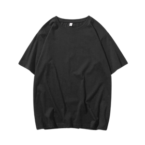 Men's <b>White</b> Short Sleeve O-Neck T-Shirt 100% Cotton Regular Fit Casual Jersey Knitted Solid Color Blank Design - Product Image 2