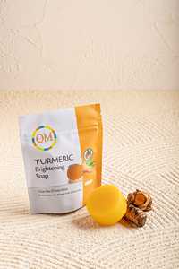 Turmeric Brightening Facial <b>Soap</b> Bar-Handmade Transparent Medicated Moisturizing Face Wash for All Skin Types - Product Image 2