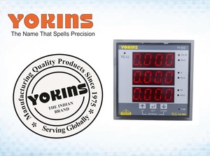 YOKINS YI-522 เครื่องวัดมัลติฟังก์ชั่นแบบ True RMS 3 เฟส VAF 1A/5A 500V สามารถเลือก CT/PT ได้ - Product Image 2