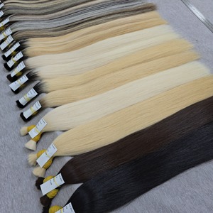 Extensiones de Cabello Humano Virgen Vietnamita Dream Hair, Tejido Doble a Máquina, Peso Personalizable, Logotipo, Liso Natural, Colores Mixtos - Product Image 6