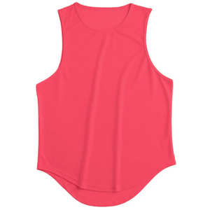 Nueva Camiseta Deportiva sin Mangas para Hombre - Tejido de Punto Transpirable de Secado Rápido, Color y Logotipo Personalizables - Product Image 1