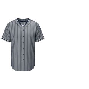 Usine de fabrication d'uniformes de baseball OEM fournissant des maillots imprimés élégants et confortables pour les équipes scolaires, couleurs personnalisées, 100% - Product Image 1