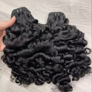 Cabello Humano Vietnamita 100% Natural, Rizado, con Textura Luminosa, Sin Enredos, Mínimo Desprendimiento, Listo para Enviar - Product Image 1